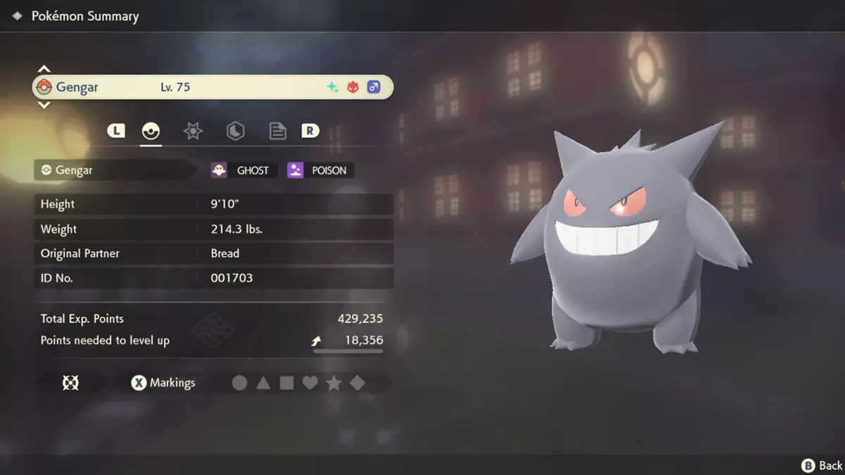 ✨Shiny Gengar / Alpha Max Stats✨ Pokemon Legends: Arceus 🚀Fast Pokémon  Trade🚀