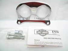 1.5 Dual Gauge Mounting Bracket Kit 67270-04 Softail Fxstb Flstf Flstc Fxdwg