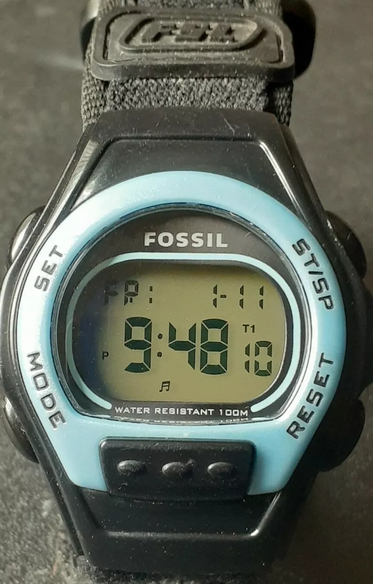 Fossil digital hotsell watch women's