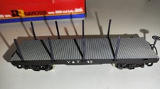 RIVAROSSI CARRO PIANALE FLAT VIRGINIA & TRUCKEE - H0 - COD. 2312