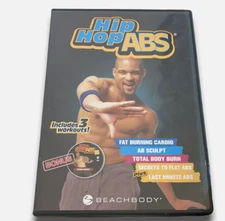 Hip Hop Abs Includes 3 Workouts 2 Disc Set - Fat Burning Cardo, Ab Sculpt, Burn