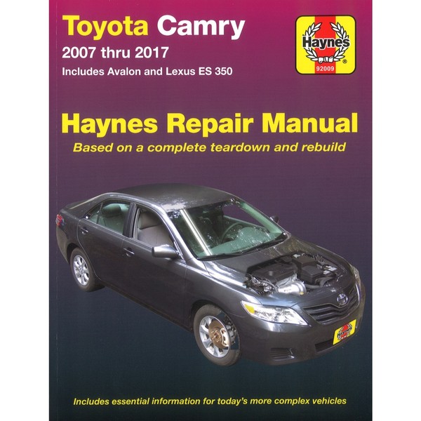 Toyota Camry 2007-2017 USA US Kanada Amerika Import Reparaturanleitung Haynes-image
