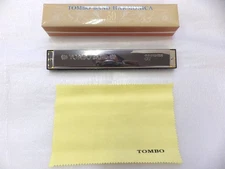 Tombow No.3330 30-Hole Chromatic Harmonica C Key with Soft Case, 164g 66o