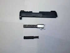 TAURUS G2C SLIDE 9MM Sniper Grey Cerakote Single Port Barrel And Recoil Spring