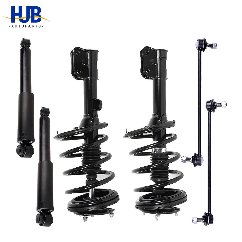 Front Struts Spring Rear Shock Absorber Sway Bar Kit for 2007 2008 2009 ...