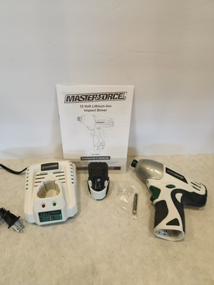 #ad Genuine Masterforce 12V Impact Driver Charger And Battery READ DESCRIPTION NEW $149.99