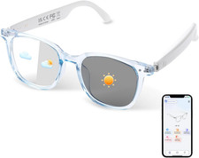 AI Smart Glasses for Men & Women, Ai-Powered by Translation, Noise Reduction, Op