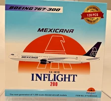 INFLIGHT 200 / MEXICANA / IF763MX0525 / XA-MXB / 767-383R / 1:200 / LIMITED ED.
