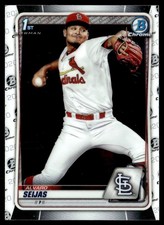 2020 Bowman Chrome Prospects Alvaro Seijas St. Louis Cardinals #BCP-60