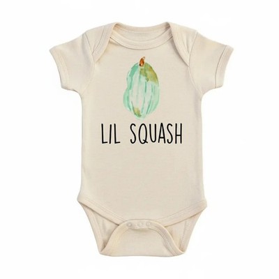 Squash Farm Newborn Gift Baby Onesie  Bodysuit