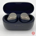 Jabra Elite 75T Titanium Silver – L+R Earbuds + Case – New Batteries – Cleaned