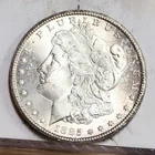 1885-CC Morgan Dollar - BU details, Old clnd, Spots Rev (#61262-L)