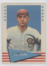 1961 Fleer Baseball Greats Edd Roush #72 HOF 04lt