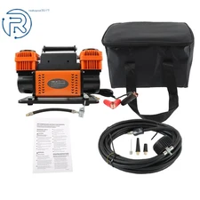 Heavy Duty Dual Cylinder 12V 150 PSI Portable Inflator For Truck Tires Max