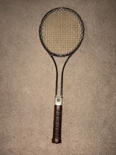  Chrome Plated Vintage Wilson T2000 Tennis Racquet Model Classic Design USA
