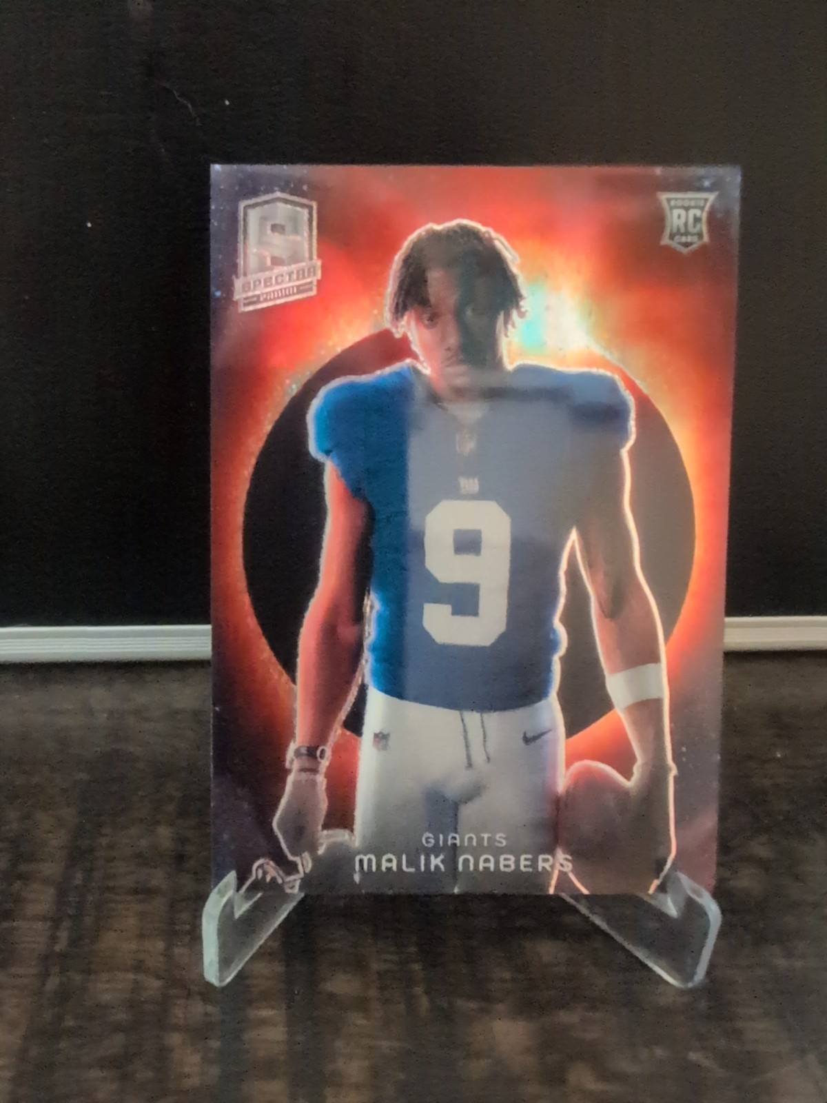 Malik Nabers Panini Spectra Solar Eclipse #SEMNS Base