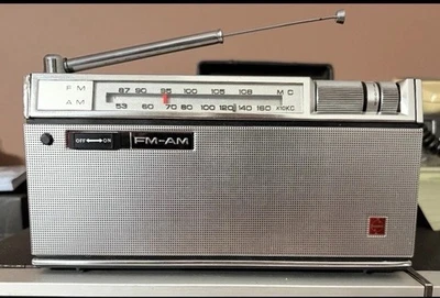 Vintage Panasonic AM FM Radio Indiana Collectible Transistor