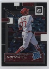 2022 Panini Donruss Optic Rated Rookie Black Stars Prizm 37/149 Juan Yepez 18yk