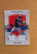 2021 Panini Chronicles - America's Pastime Dual Swatches Max Kepler #61 (MEM)