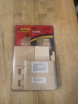 New & Sealed Lowes Build and Grow D0 It Yourself Kid's Wooden Castle Kit