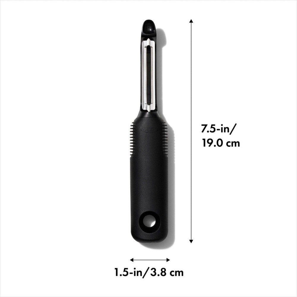 Oxo Good Grips Swivel Peeler Kitchen/Cooking Food Fruit/Vegetable Slicer Black — image 4