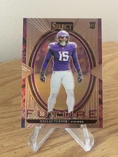 Dallas Turner FUTURE ROOKIE 2024 Panini Select #25 Insert RC Minnesota Vikings 