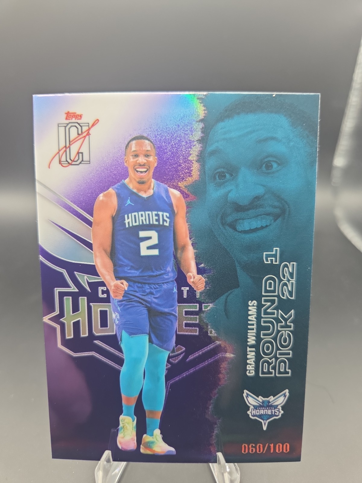 2025-26 Topps Signature Class Grant Williams #39 Purple Parallel 060/100