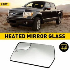 Exterior Side View Door Heated Mirror Glass For 2011 2012 2013 2014 Ford F150 EE