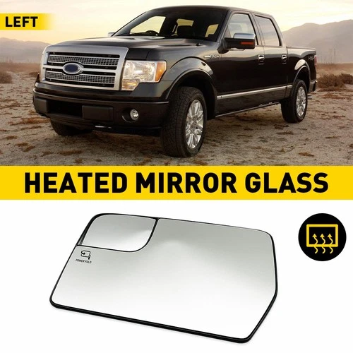 For 2011-14 Ford F-150 power heated auto signal dimming Driver Side View Mirror