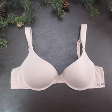 Nautica Intimates Bra Womens 36C Nude Beige Underwire T-Shirt Padded 4918-49