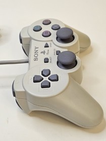 Sony PlayStation 1 PS1 PSOne DualShock Wired Controller Classic White SCPH-110