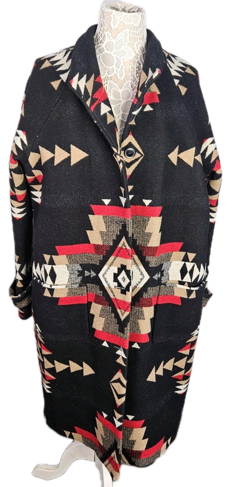 Pendleton Multicolor Rock Point Pattern Wool Arch… - image 12
