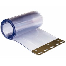 AirTech-UK PVC Refrigeration Strip Curtain Door 2mmx200mmx2mt, Transparent
