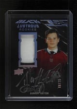 2019-20 SPx UD Black Lustrous Rookie 8/75 Tier 2 Barrett Hayton Patch Auto 2d8