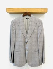 Giorgio Armani Le Collezioni Men's Pure Wool Gray Blazer Made in Italy