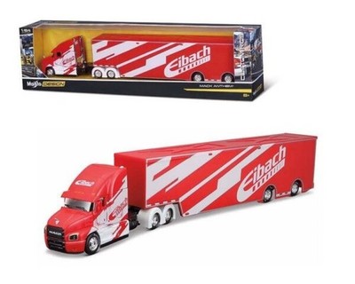 MAISTO Design Custom Haulers 1:64 US Track mit Hänger Eibach Neu/OVP