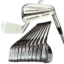 Wilson Staff Model Dyna-Powered Iron Set 2-SW Reg Flex RH 5.5 Rifle Steel Shafts