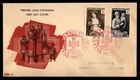 Mayfairstamps France FDC 1953 Woman Child Paintings Red Cross First Day Cover aa