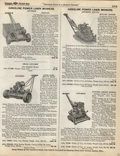 1935 PAPER AD Jacobsen Estate Power Lawn Mower Cooper Gas Gasoline Putting Green