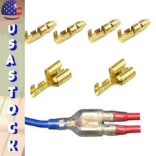 10-100 Sets Female Male 4.0mm Bullet Terminal Wire Crimp Connectors Kit Set US