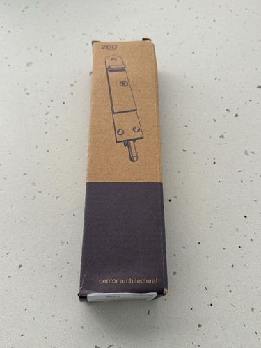 Centor DF 200mm Dropbolt Keyed Brushed Metallic DBFO200KRX RRP $126.71 - Picture 2 of 4