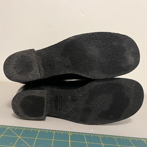 Vintage Vintage schwarz Gummi Regenstiefel groß Sherpa gefüttert Damen Made in USA Gr. 9 - Bild 8 von 15