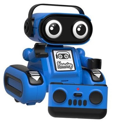 Robot Toys for Boys, Rechargeable Remote-Controlled Robot for Kids 6-8, RC Blue
