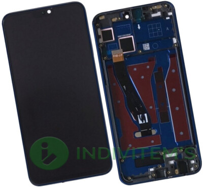 Für Huawei Honor 8X JSN-L21 Display Komplettes Bildschirm LCD +Touch Rahmen Blau