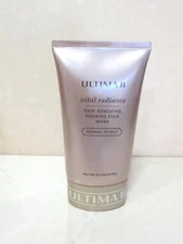 ULTIMA II VITAL RADIANCE SKIN RENEWING FOAMING FACE WASH 5 OZ