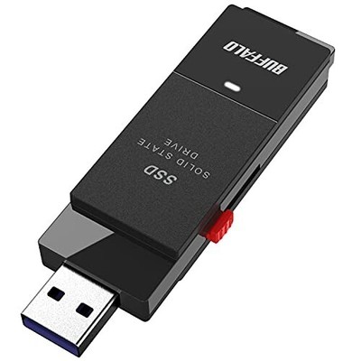 Buffalo External SSD 1TB USB3.2 Gen2 PS5/PS4 SSD-SCT1.0U3BA/N 