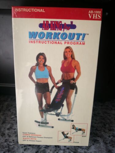 Vhs Ab King Pro Workout! Instructional Program- 2002  -F - Picture 1 of 1