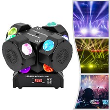 200W Laser Light RGBW LED Moving Head Disco Stage Lighting Beam DMX Party DJ