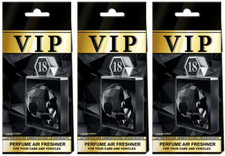 3x Auto Duft VIP 18, Lufterfrischer Auto,Duftbaum auto,Auto zubehör,Duftspender