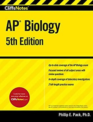 CliffsNotes AP Biology Paperback Phillip E. Pack